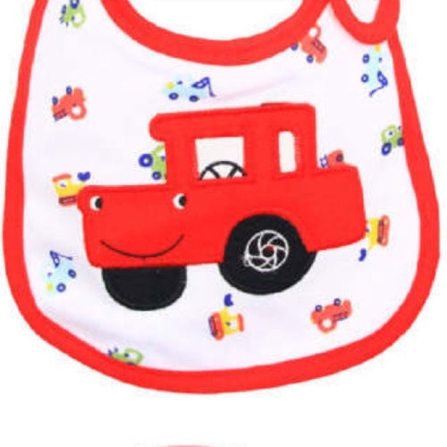 Baby bib whitey red