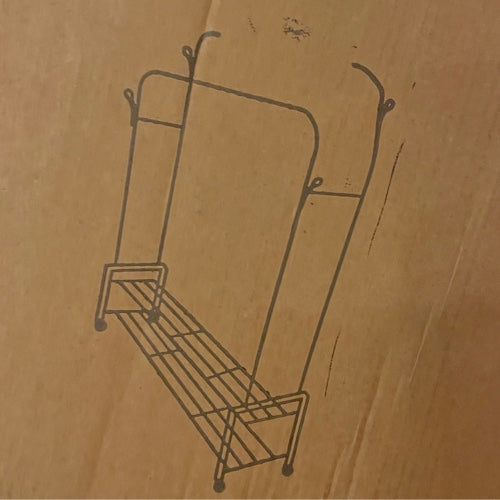 ارفف بعجلات لون اسود