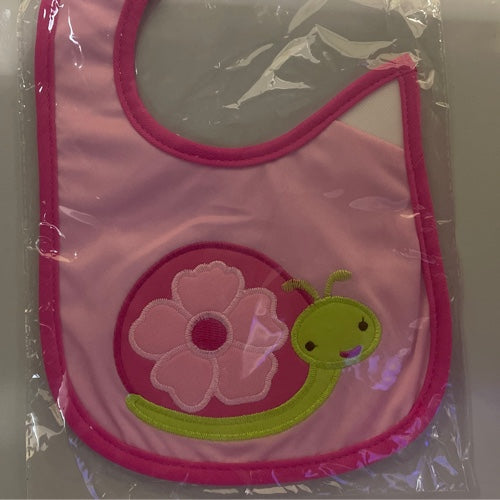 Baby bib Pink3