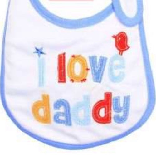 Baby bib Blue1