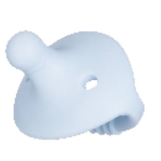 Pacifier with storage box blue