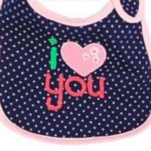 Baby bib NavyPink