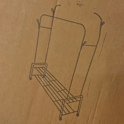 ارفف بعجلات لون وردي