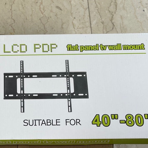 ستاند تلفزيون حائطي 40-80 بوصة ثابت